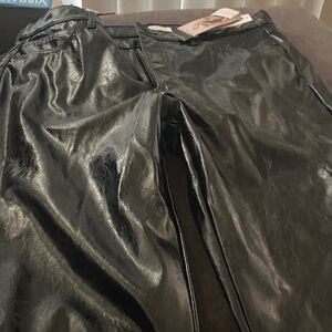 Sofia by Sofia Vergara Black Straight Leg Pants